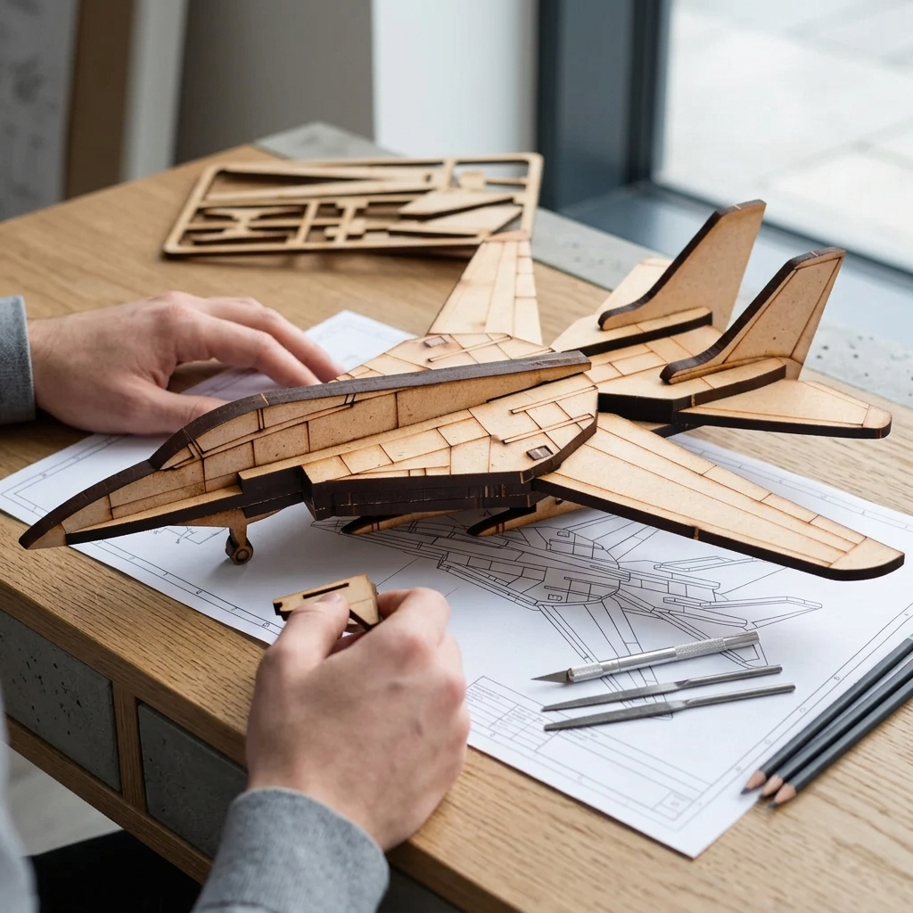 Sky Hawk - Fighter Jet Construction Kit